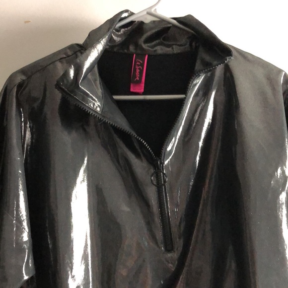 Lasenza Black shiny pull over - Picture 4 of 5